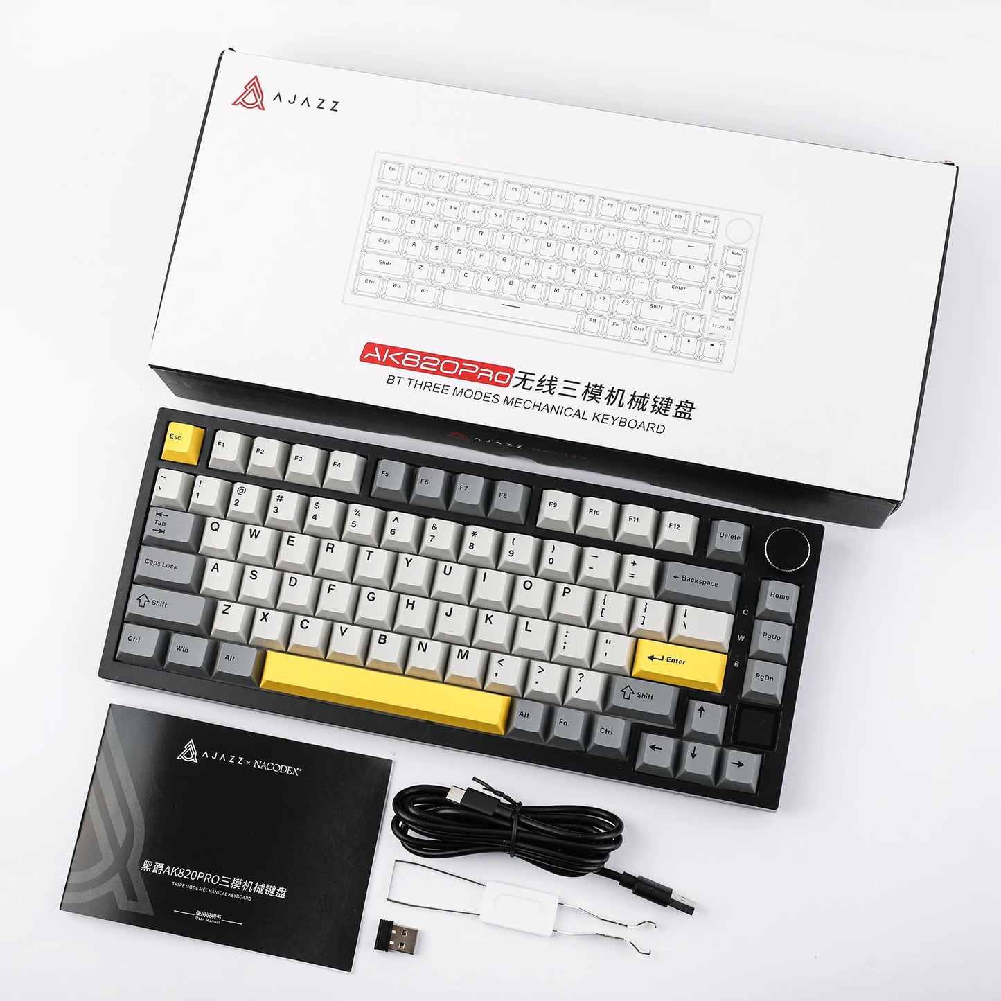 Ajazz AK820 Pro KeyBoard