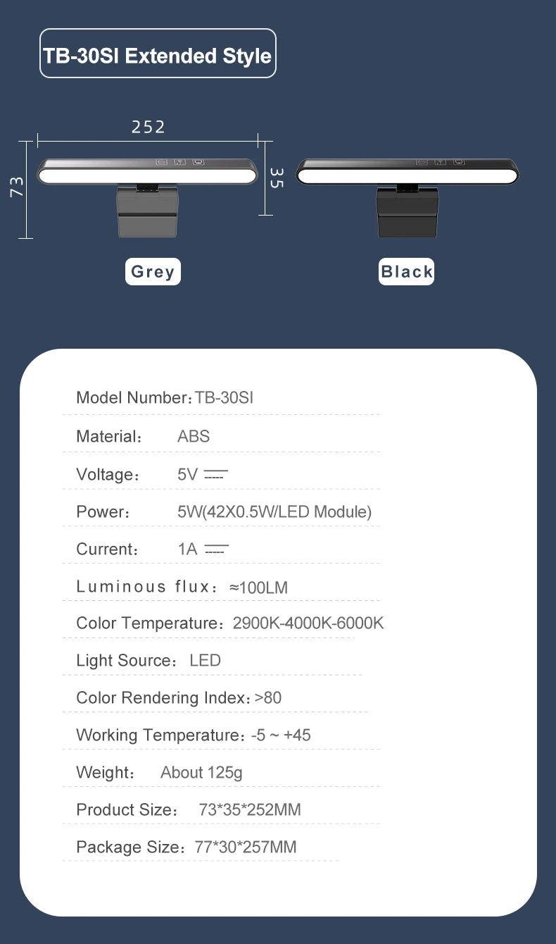 LED Computer Monitor Light Bar