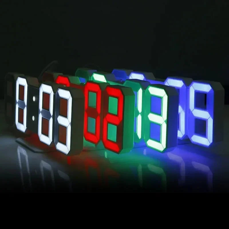 3D LED Digital Clock