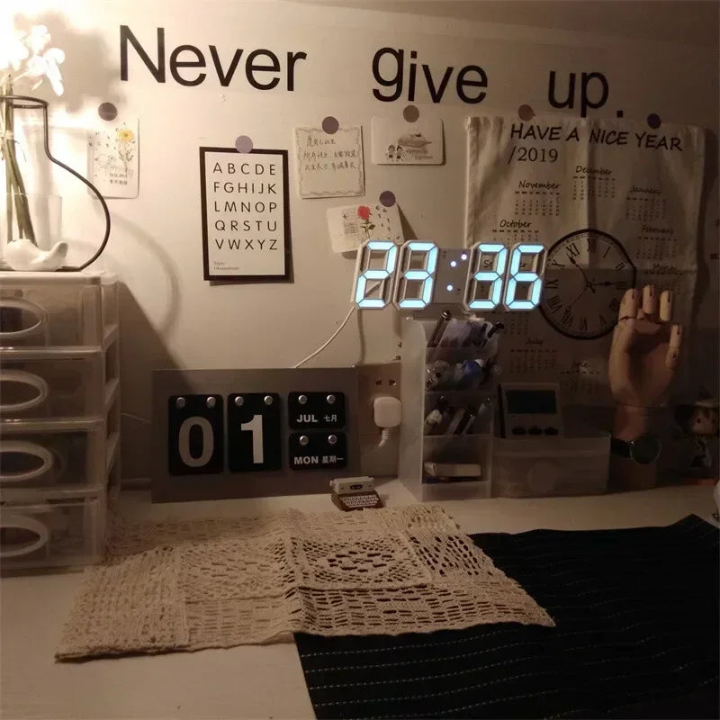 3D LED Digital Clock